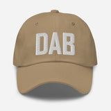 DAB Airport Code Embroidered Dad Hat Daytona Beach Florida