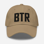 BTR Airport Code Embroidered Dad Hat Baton Rouge Louisiana