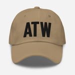 ATW Airport Code Embroidered Dad Hat Appleton Wisconsin