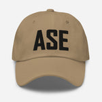 ASE Airport Code Embroidered Dad Hat Aspen Colorado