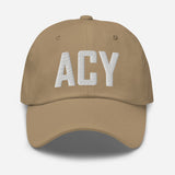 ACY Airport Code Embroidered Dad Hat Atlantic City New Jersey