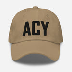 ACY Airport Code Embroidered Dad Hat Atlantic City New Jersey