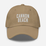 Cannon Beach Oregon Embroidered Dad Hat