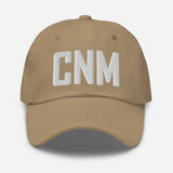 CNM Airport Code Embroidered Dad Hat Carlsbad New Mexico