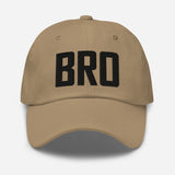 BRO Airport Code Embroidered Dad Hat Brownsville Texas