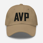 AVP Airport Code Embroidered Dad Hat Avoca Pennsylvania