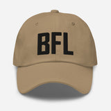 BFL Airport Code Embroidered Dad Hat Bakersfield California