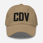 CDV Airport Code Embroidered Dad Hat Cordova Alaska