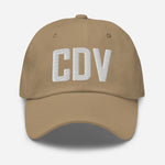 CDV Airport Code Embroidered Dad Hat Cordova Alaska