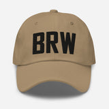 BRW Airport Code Embroidered Dad Hat Barrow Alaska