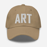 ART Airport Code Embroidered Dad Hat Watertown New York