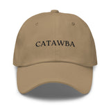 Catawba, SC South Carolina Embroidered Dad Hat - Black Thread