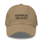 Harbor Island, SC South Carolina Embroidered Dad Hat - Black Thread