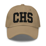 CHS Airport Code Embroidered Dad Hat South Carolina Charleston SC College Varsity Letter