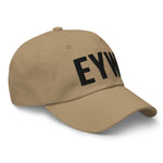 EYW Florida Airport Code Embroidered Dad Hat | Black Thread