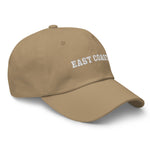 East Coast Embroidered Dad Hat Varsity Letter  College