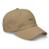 local Embroidered Dad Hat | Kelly Green Thread