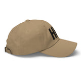 HHI Airport Code Hilton Head Island Embroidered Dad Hat