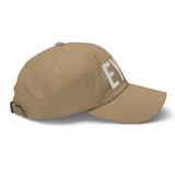 EYW Florida Airport Code Embroidered Dad Hat | White Thread