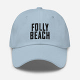 Folly Beach South Carolina Embroidered Dad Hat