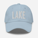 Lake Embroidered Dad Hat