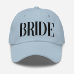 Bride Embroidered Dad Hat Miss to Mrs Bride Hat Beach Wedding Bride Squad Bachelorette Hat