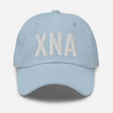 XNA Airport Code Embroidered Dad Hat Bentonville Arkansas