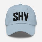 SHV Airport Code Embroidered Dad Hat Shreveport Louisiana