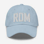 RDM Airport Code Embroidered Dad Hat Redmond Oregon