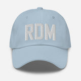 RDM Airport Code Embroidered Dad Hat Redmond Oregon