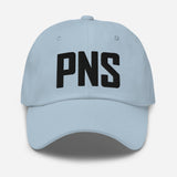 PNS Airport Code Embroidered Dad Hat Pensacola Florida