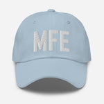 MFE Airport Code Embroidered Dad Hat McAllen Texas