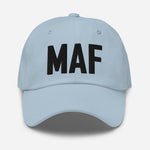 MAF Airport Code Embroidered Dad Hat Midland Texas