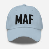 MAF Airport Code Embroidered Dad Hat Midland Texas