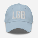 LGB Airport Code Embroidered Dad Hat Long Beach California