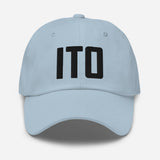 ITO Airport Code Embroidered Dad Hat Hilo Hawaii