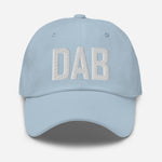 DAB Airport Code Embroidered Dad Hat Daytona Beach Florida