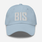 BIS Airport Code Embroidered Dad Hat Bismarck North Dakota