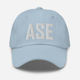 ASE Airport Code Embroidered Dad Hat Aspen Colorado