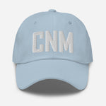 CNM Airport Code Embroidered Dad Hat Carlsbad New Mexico