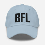 BFL Airport Code Embroidered Dad Hat Bakersfield California