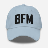 BFM Airport Code Embroidered Dad Hat Mobile Alabama