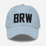 BRW Airport Code Embroidered Dad Hat Barrow Alaska