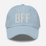 BFF Airport Code Embroidered Dad Hat Scottsbluff Nebraska