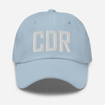 CDR Airport Code Embroidered Dad Hat Chadron Nebraska