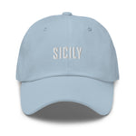 Sicily Italy Embroidered Dad Hat