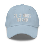 St Simons Island Georgia Embroidered Dad Hat