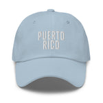 Puerto Rico Embroidered Dad Hat