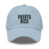 Puerto Rico Embroidered Dad Hat