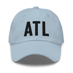 ATL Airport Code Embroidered Dad Hat Atlanta Georgia